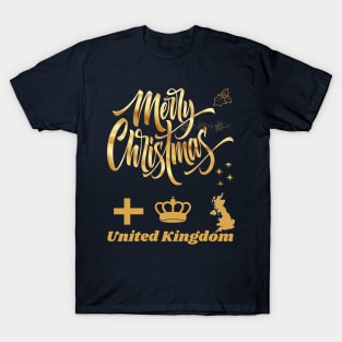 Merry Christmas United Kingdom T-Shirt